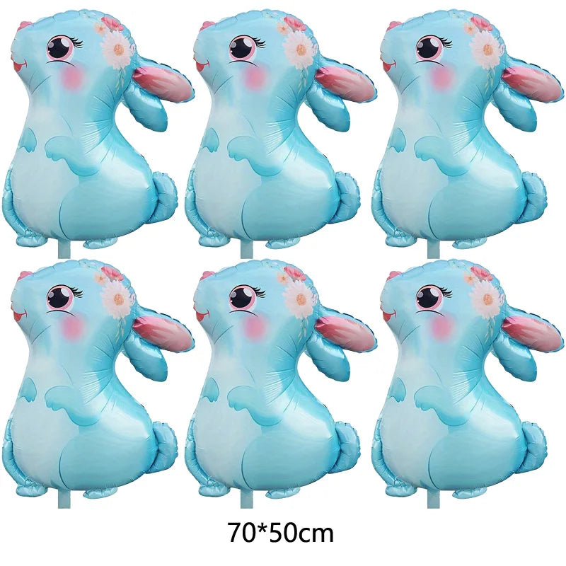 1 Stück, Großer Oster-Stehballon für den frohen Ostertag-Party.