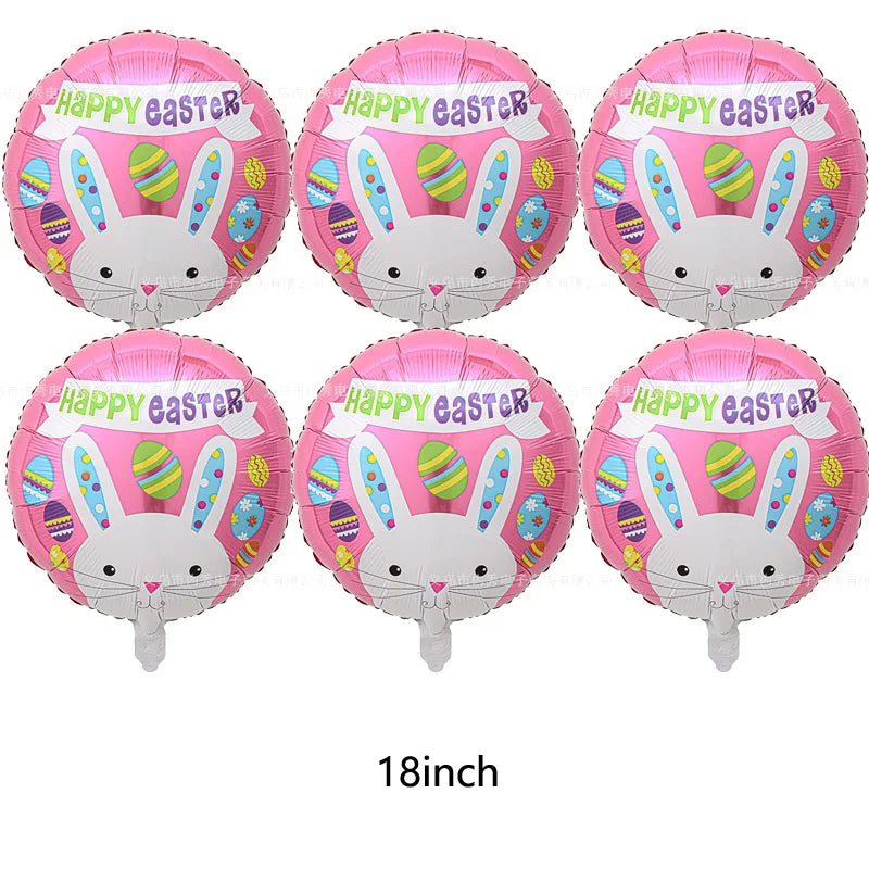 1 Stück, Großer Oster-Stehballon für den frohen Ostertag-Party.