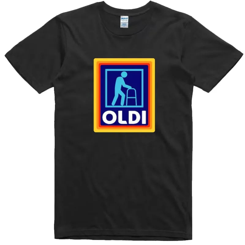 This Funny "Oldie" Parody T-shirt Is The Perfect Father's Day Gift for Dad A Regular-fit Tee That Celebrates Dad's Nostalgia