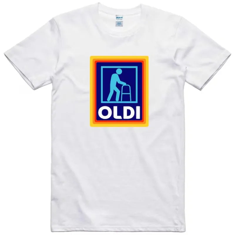 This Funny "Oldie" Parody T-shirt Is The Perfect Father's Day Gift for Dad A Regular-fit Tee That Celebrates Dad's Nostalgia