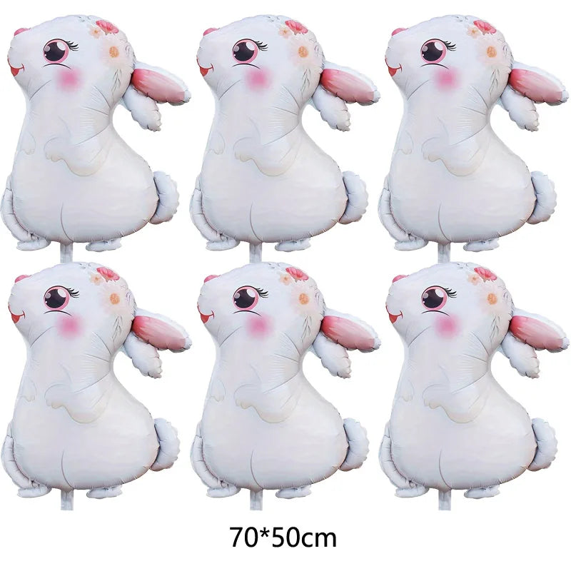 1 Stück, Großer Oster-Stehballon für den frohen Ostertag-Party.