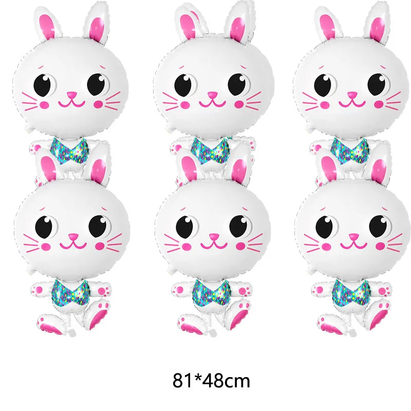 1 Stück, Großer Oster-Stehballon für den frohen Ostertag-Party.